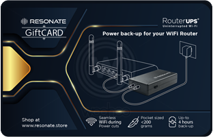 Resonate RouterUPS Bill Discount Code